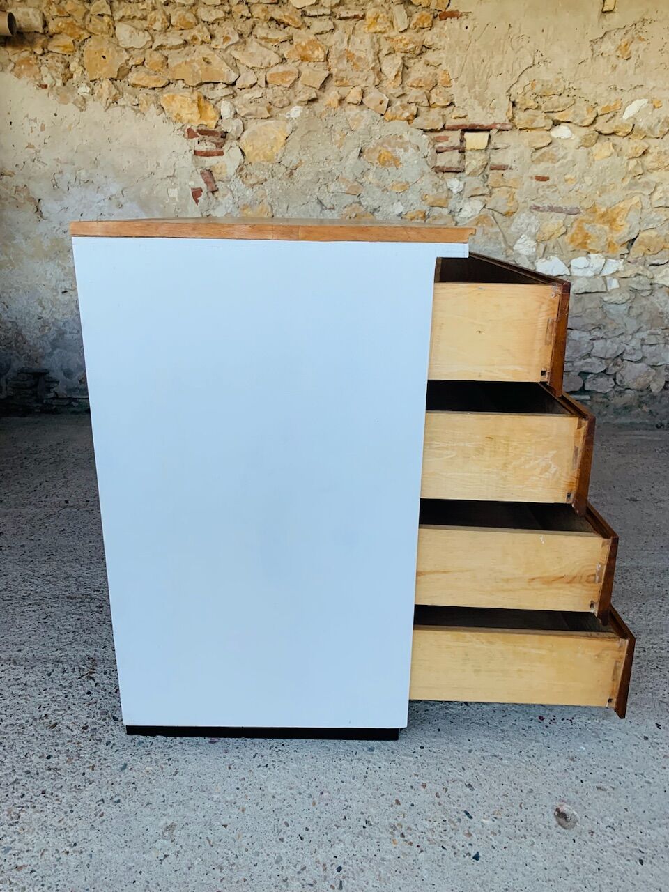 Vintage drawer loom cabinet, Circa 50's/60's