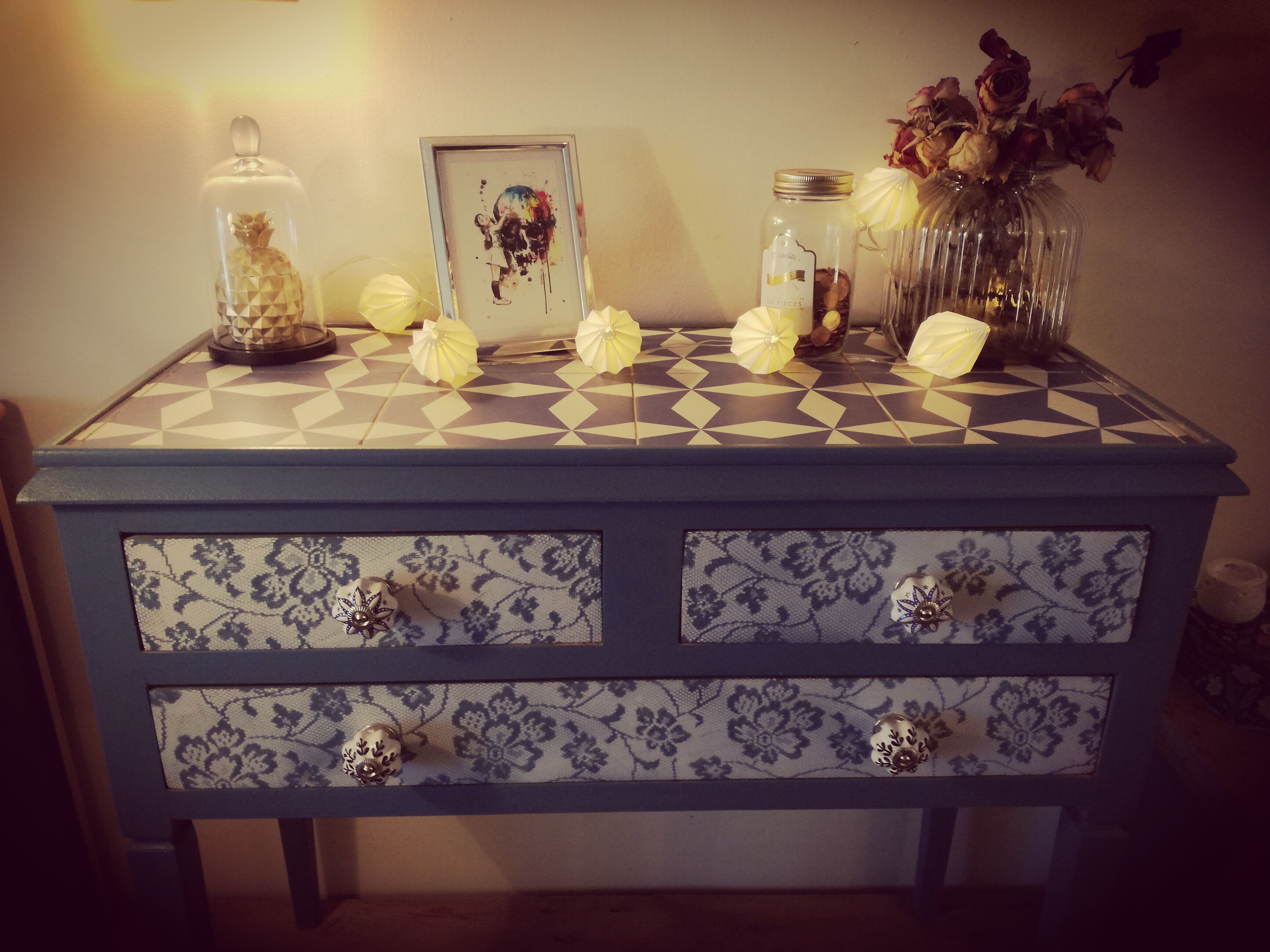 Restored vintage console