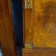 Antique grand lit in flame mahogany – Empire / Restoration / 20th century style