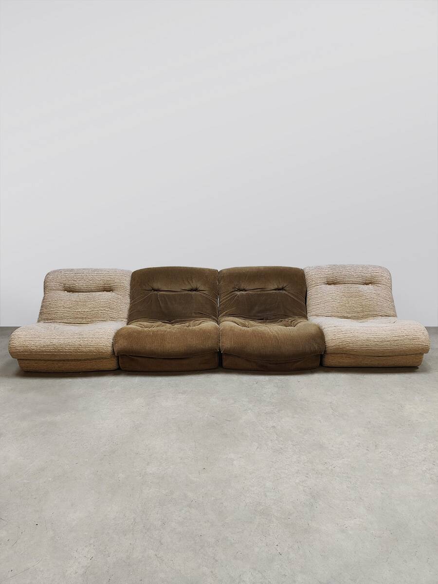Rare vintage Dutch design modular sofa 'Patate' Artifort