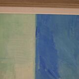 Original Swedish Oil on Canvas – “Still Life in Blue and Green”