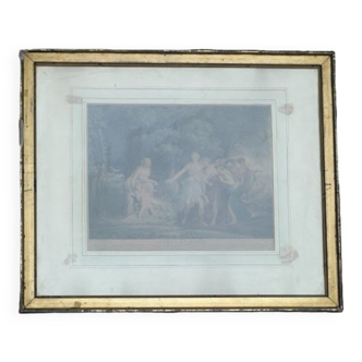 Gravure Venus et Diane