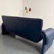 De Sede ds-2011 vintage leather sofa for 2/3 people, 1980s design.