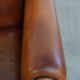 Sheepskin Leather Art Deco Style Design Armchair