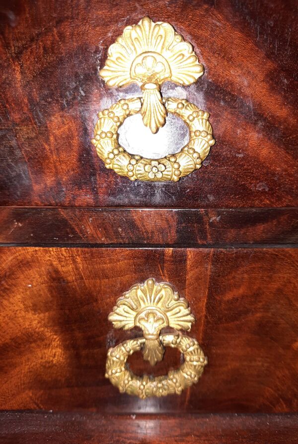Secretaire Louis Philippe en acajou
