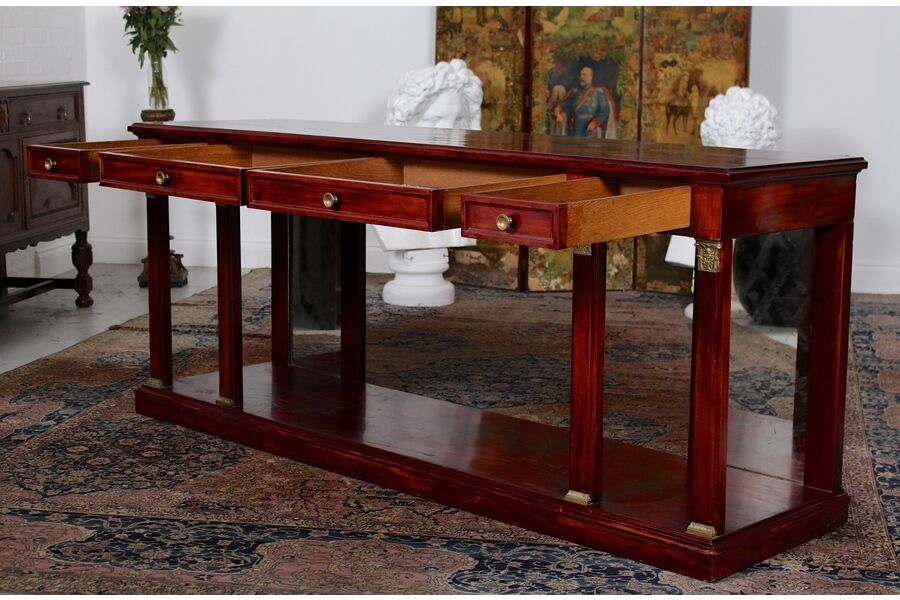 Buffet bronze and mahogany, 1920