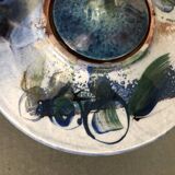 Glazed terracotta teapot