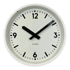 horloge murale industrielle