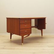 Mahogany desk, Norwegian design, 1960s, production: Sola Møbler