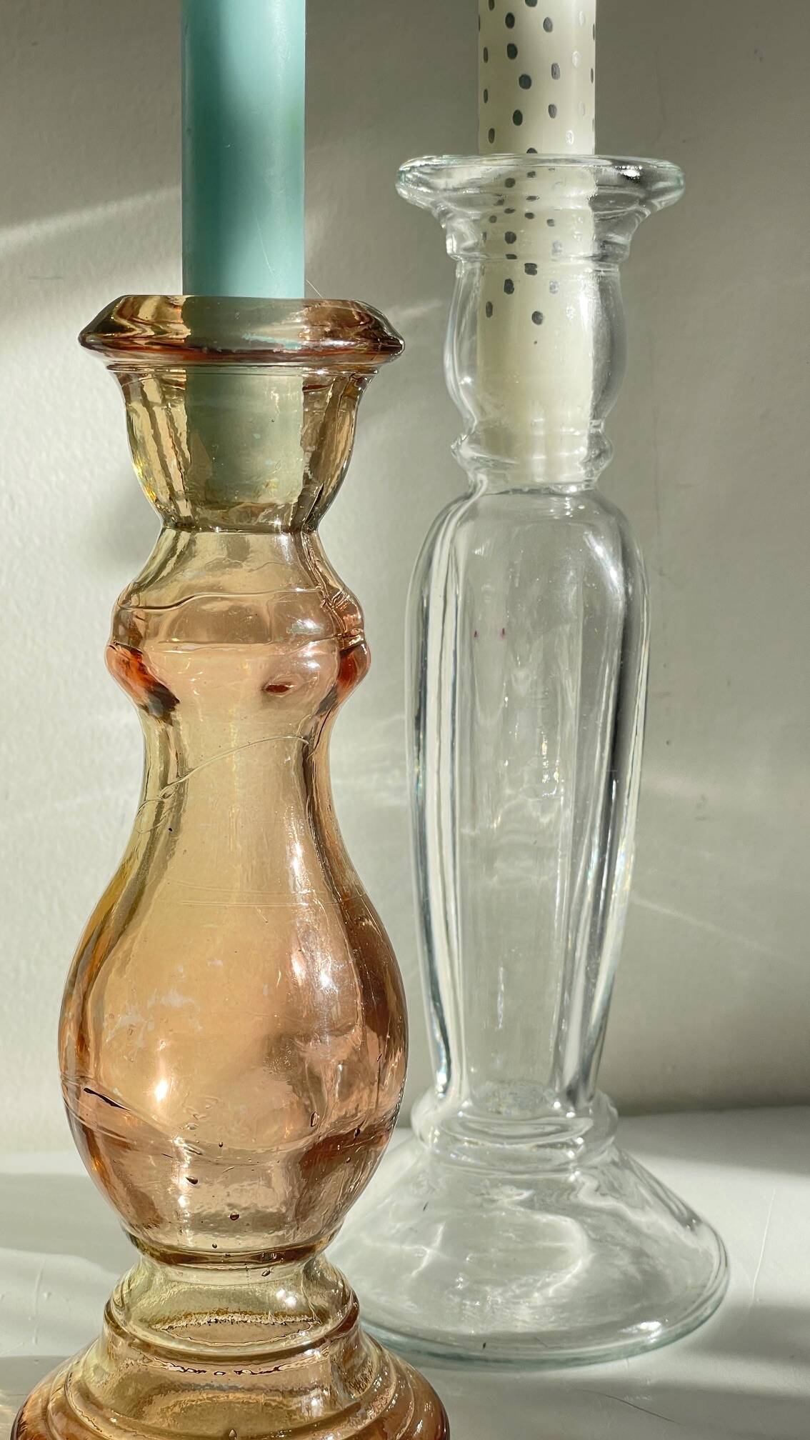CANDLESTICK GLASS