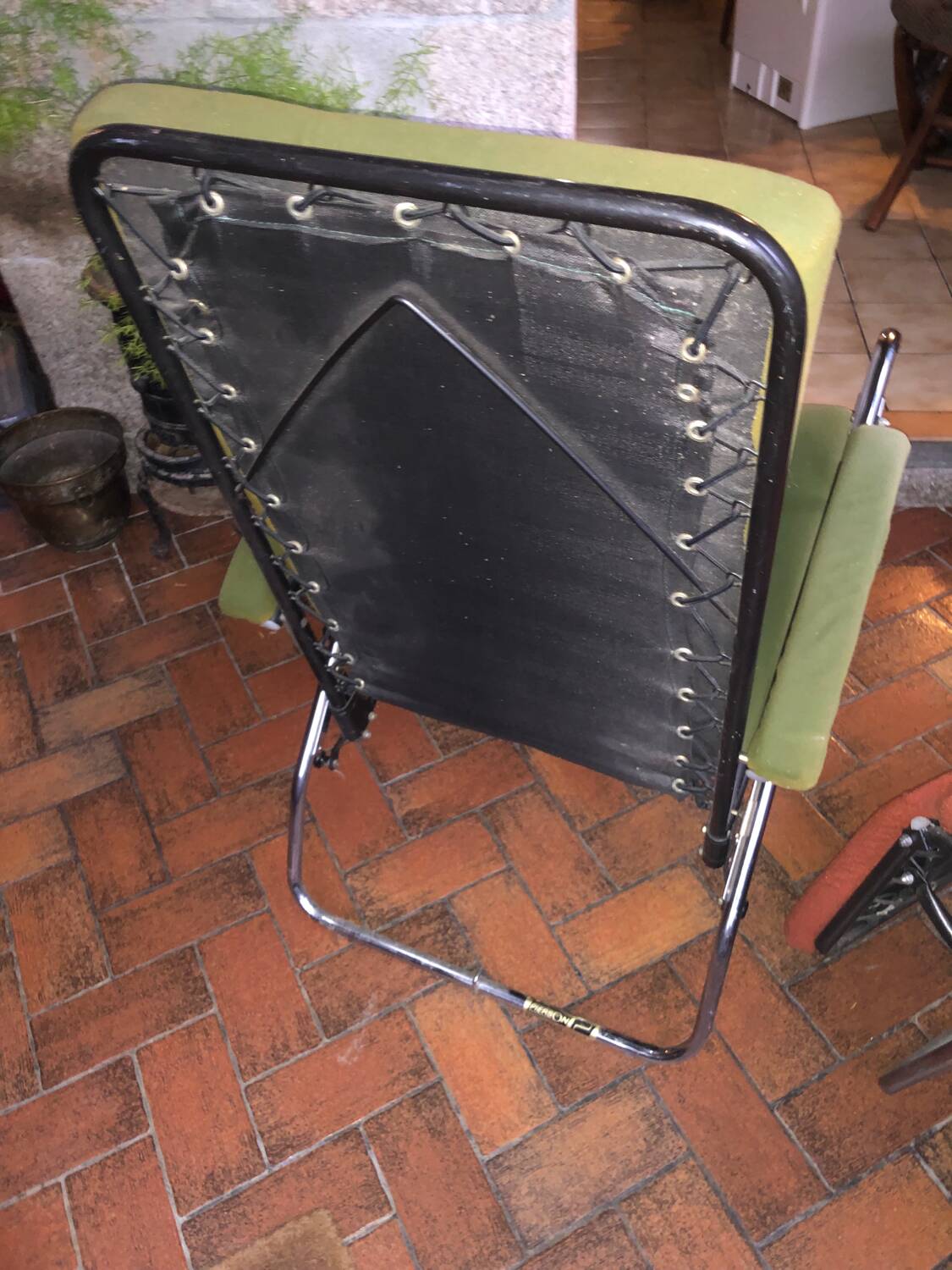 Pair of vintage Pierson reclining armchairs