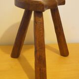 Brutalist design tripod stool