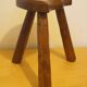 Brutalist design tripod stool