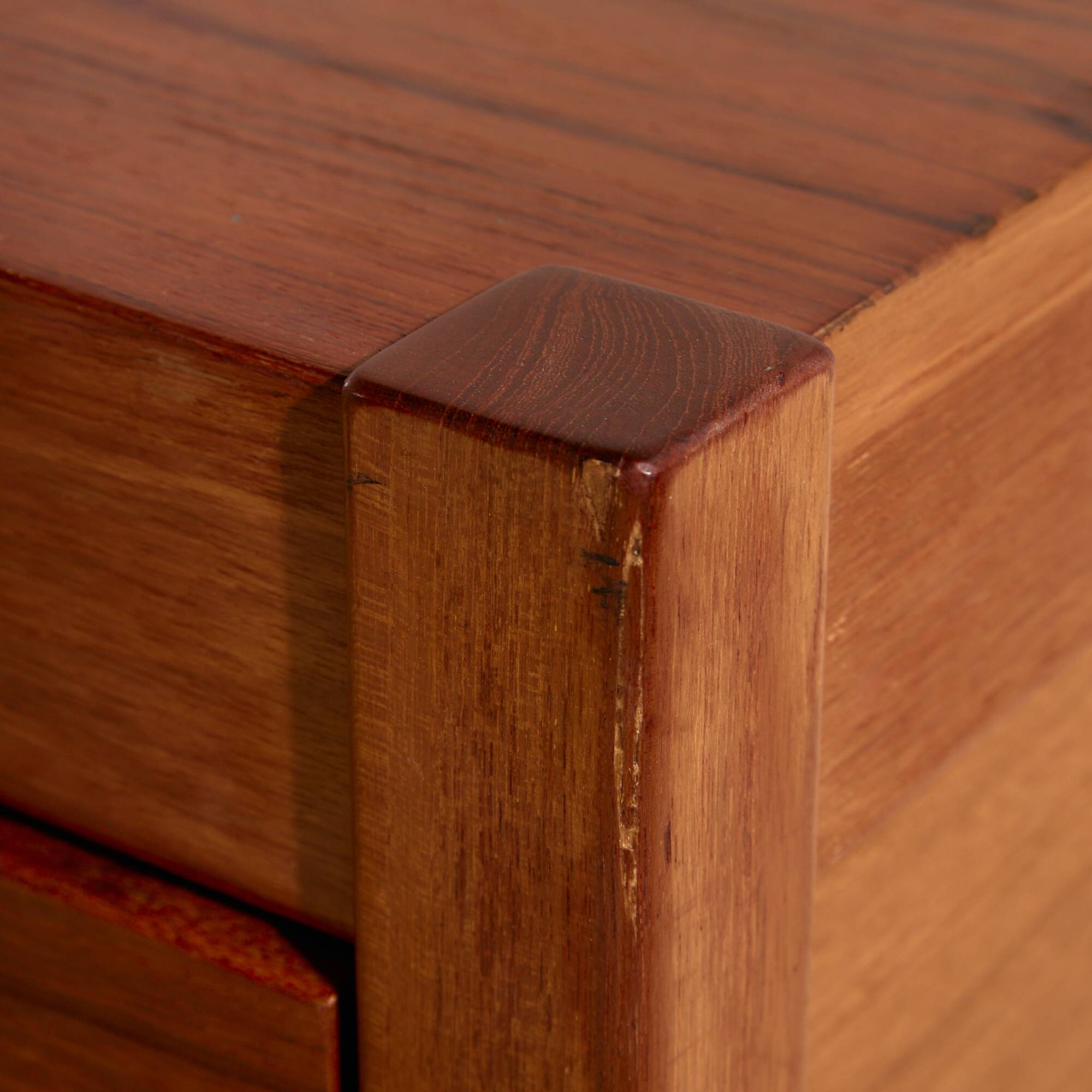 Model 33 teak desk by Christian Linneberg for Chr. Linneberg