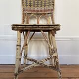 Old rattan chair