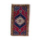 Small Vintage Turkish Rug 95x55 cm, Short Runner, Tribal, Shabby Chic