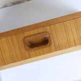 Hanging teak bedside table, 1960