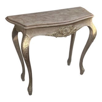 Patinated Louis XV style console