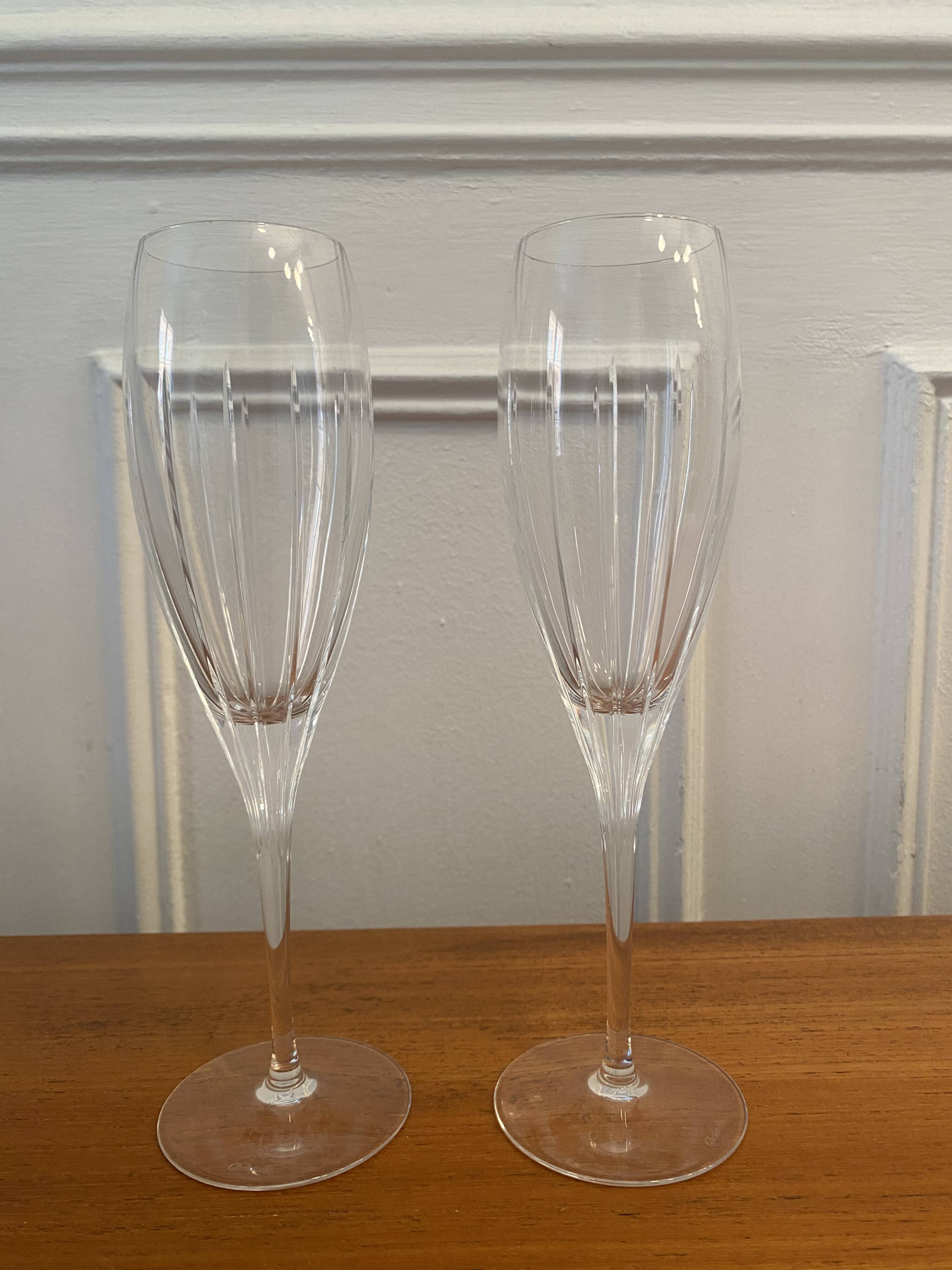 Champagne glass - Cristofle - IRIANA model