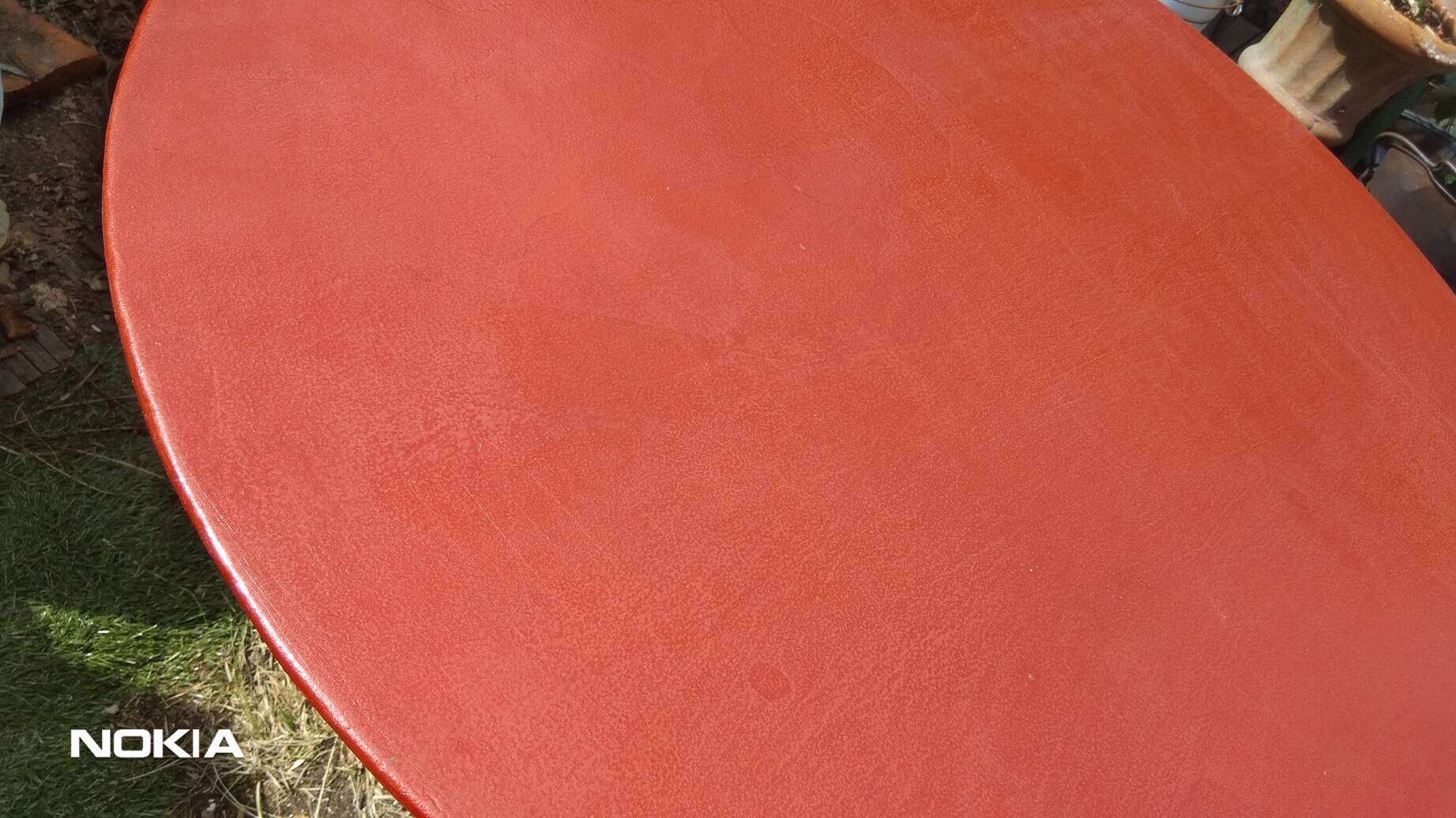 Antique cast iron art deco bistro garden table