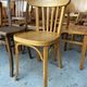 Set of 30 mismatched bistro chairs French Restaurant curved wood