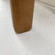 Petit banc en chêne de style art déco