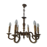 Bronze chandelier