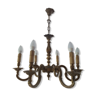 Bronze chandelier