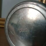Vintage silver metal pitcher