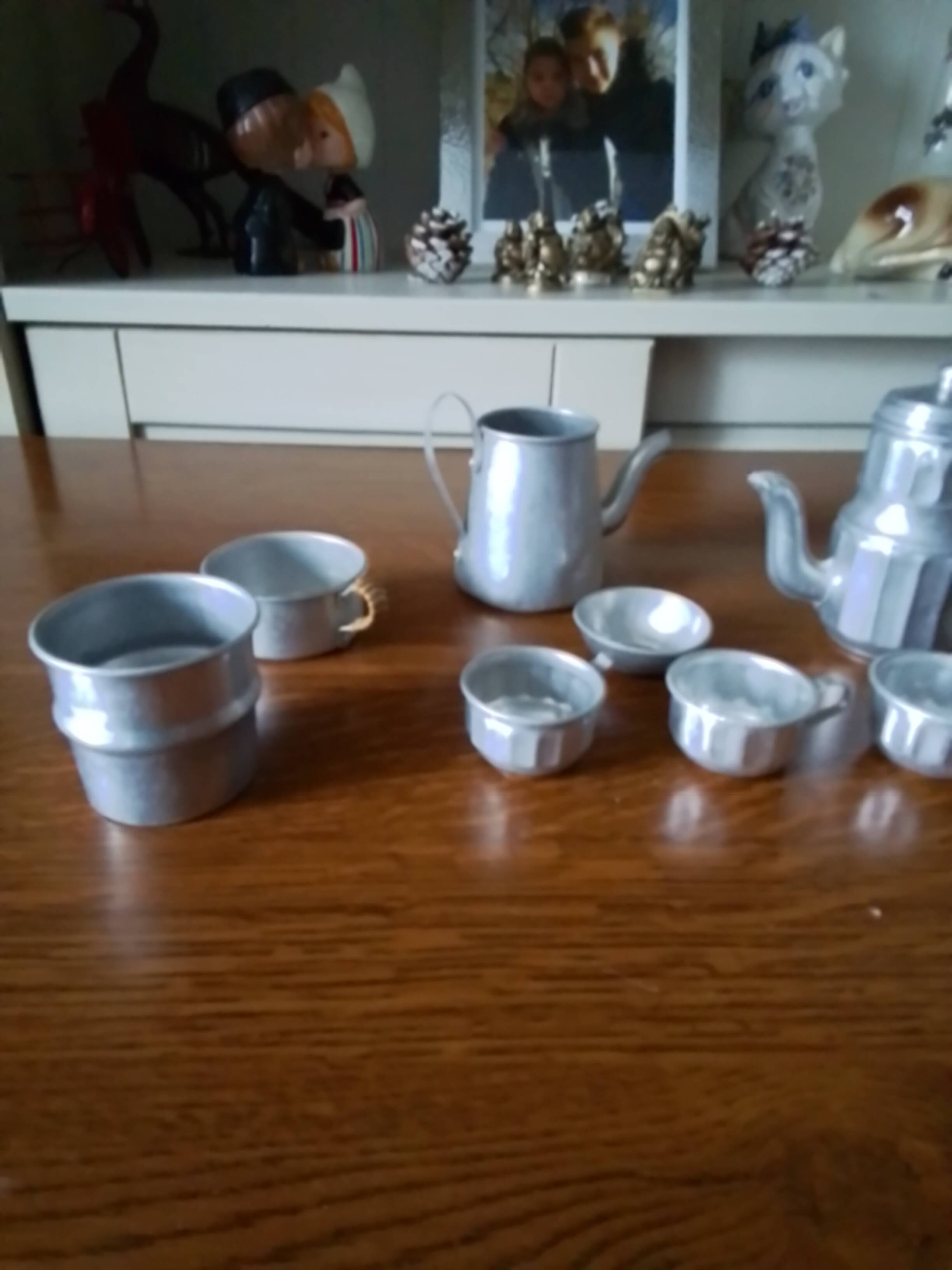 Vintage aluminum dinette set