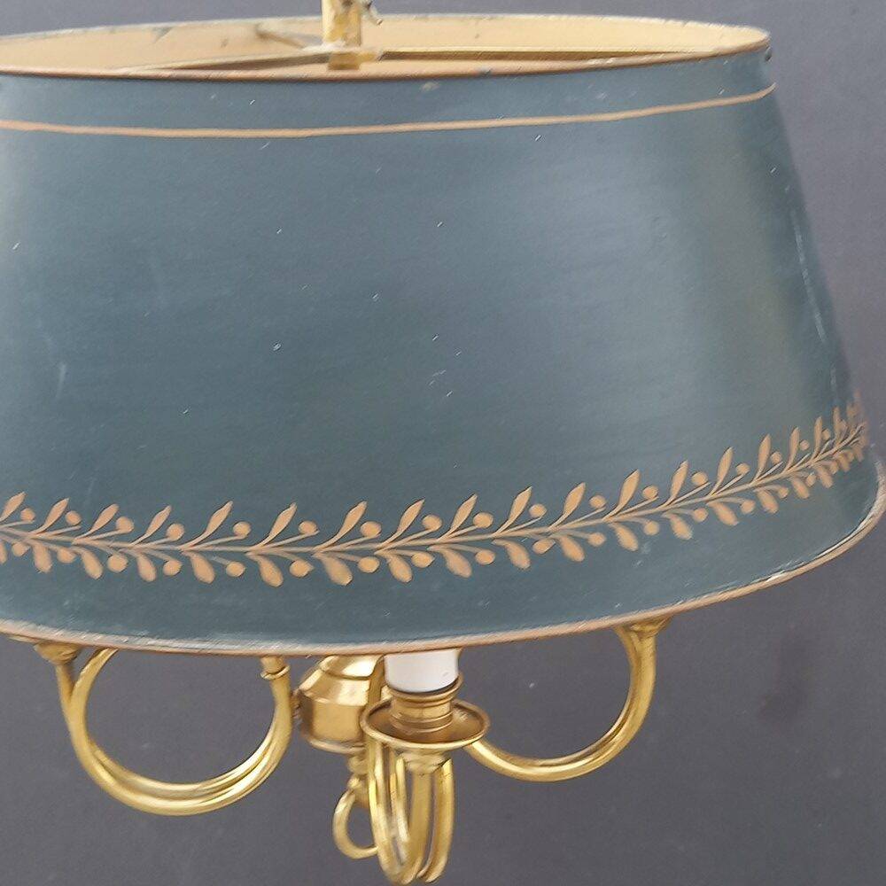 Empire Hunting Horns Hot Water Bottle Chandelier