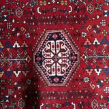 Antique Persian Qashqai rug 106cm x 152cm 1920s - 1C1242