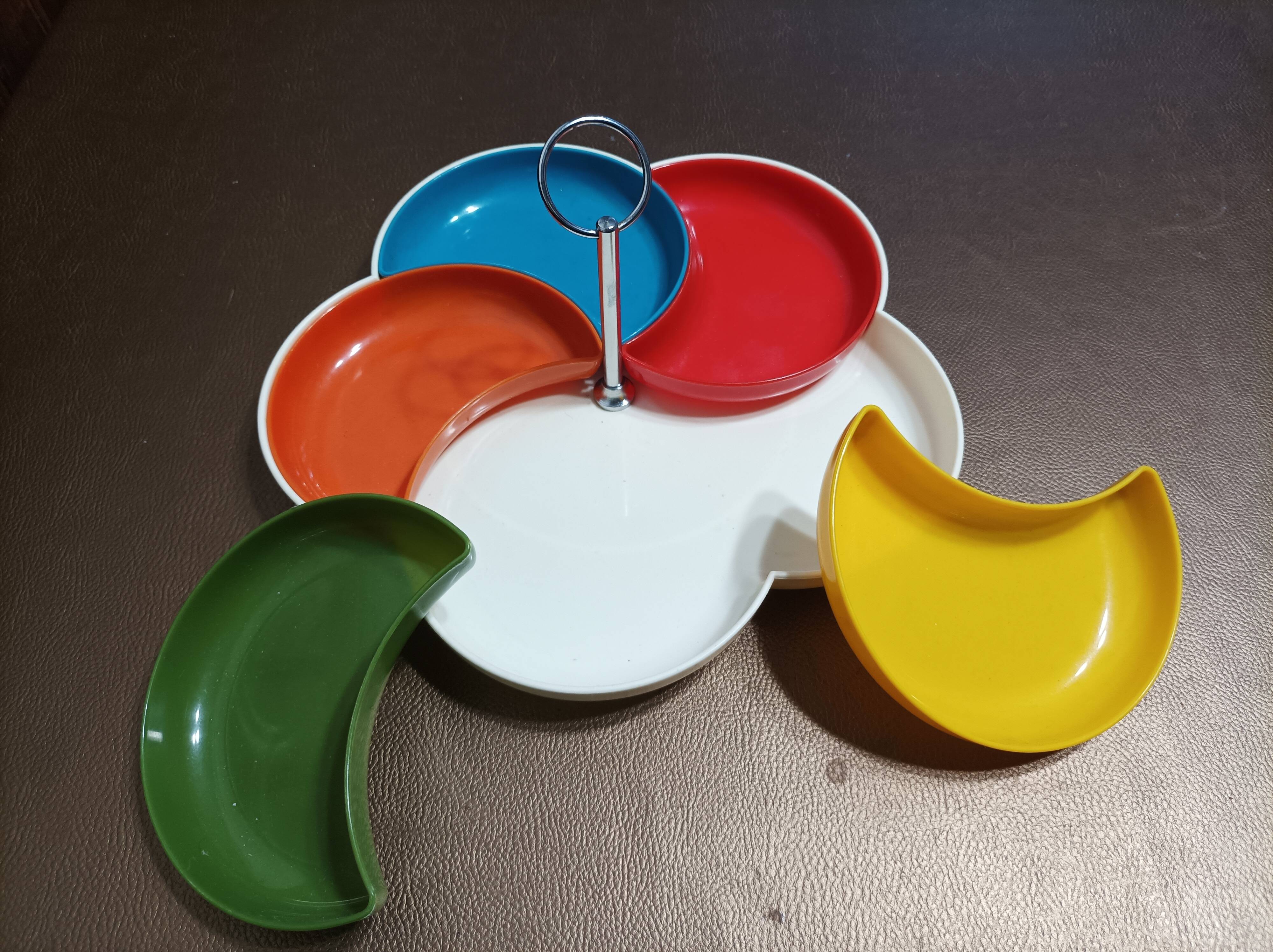 Vintage aperitif tray 1970