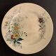 12 old polychrome flat plates Jules Vieillard Bordeaux, 19th century