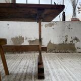 Monastery-style farmhouse table, pine, 210cm