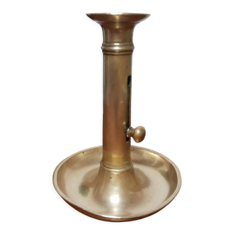 Copper candle holder