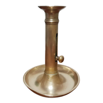Copper candle holder