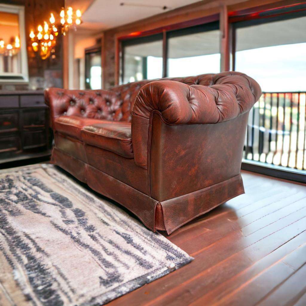 Vintage chesterfield sofa