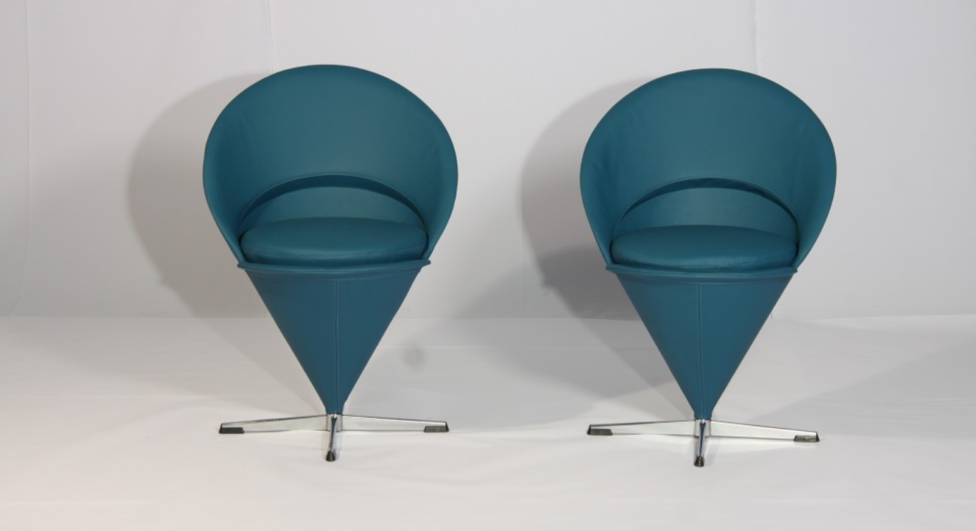 Chair swivel "Cone" by Verner Panton 1960s