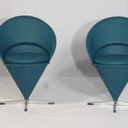 Fauteuil pivotant "Cône" par Verner Panton années 1960