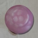 Vase frosted glass paste