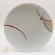 6 porcelain dessert plates. Guy Degrenne.