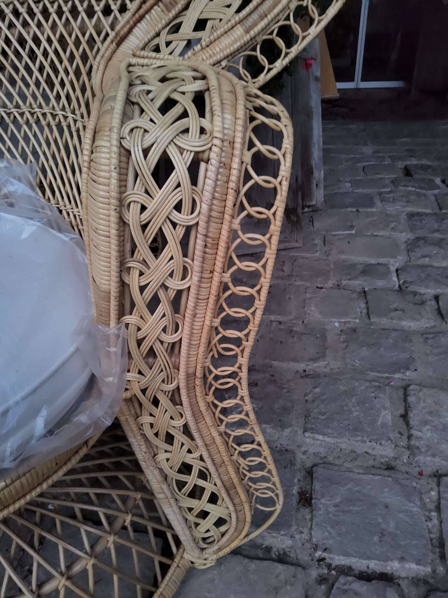 Pair of Emmanuelle armchairs