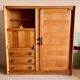 Gemini secretary wardrobe by Guillerme and Chambron, France 60s