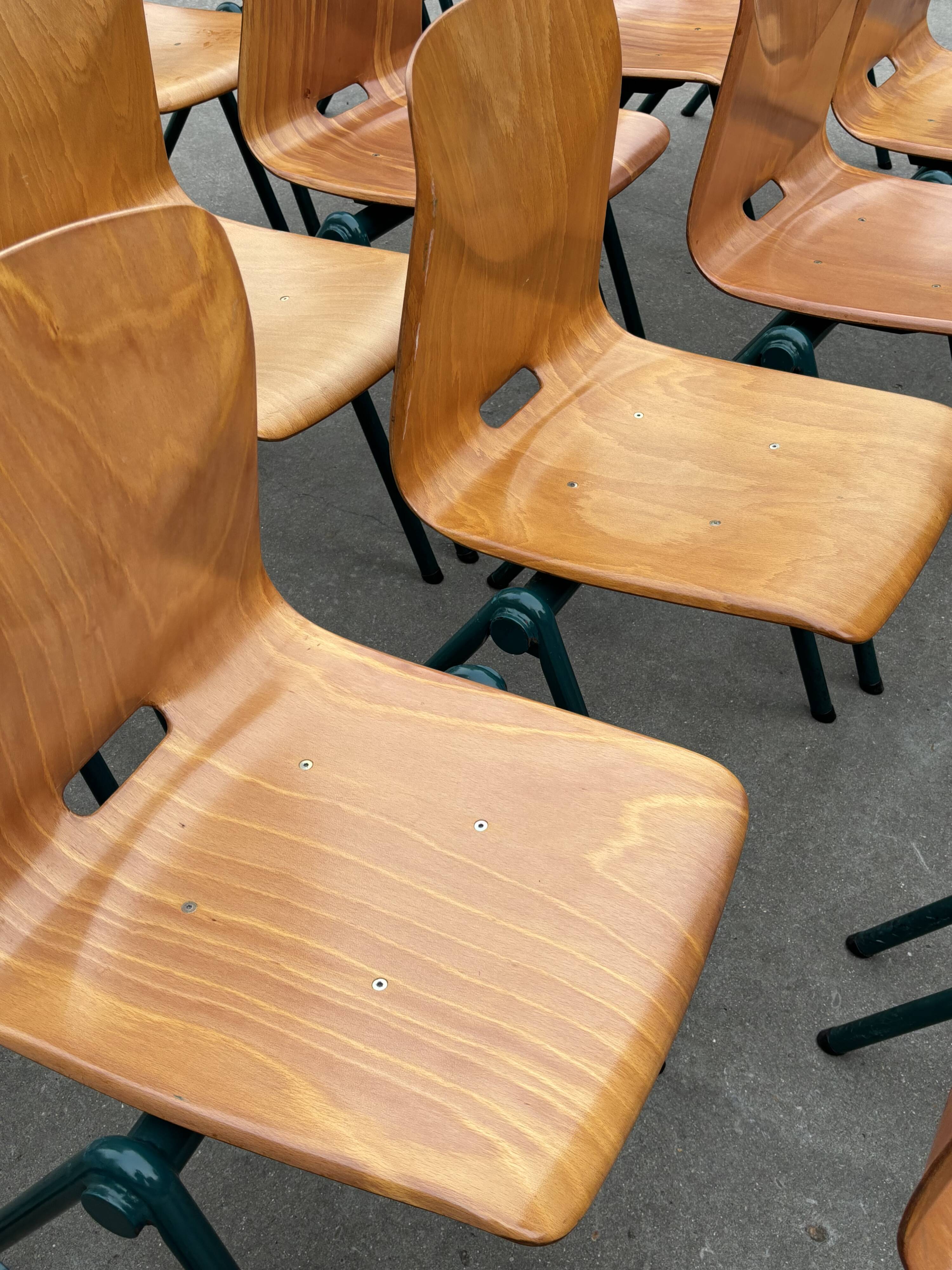 Vintage Dining Chair Industrial Pagwood from Woodmar 70's Design