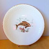 Fish plates in Limoges porcelain