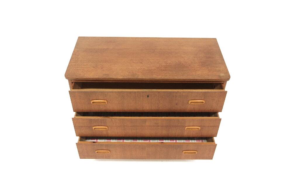 Scandinavian teak chest of drawers, Sweden, 1960