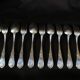 Housewife 6 people style Rocaille in silver metal