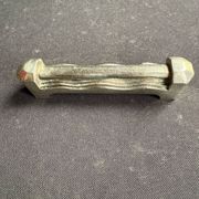 6 Knife rests – Silver-plated bronze – Art deco
