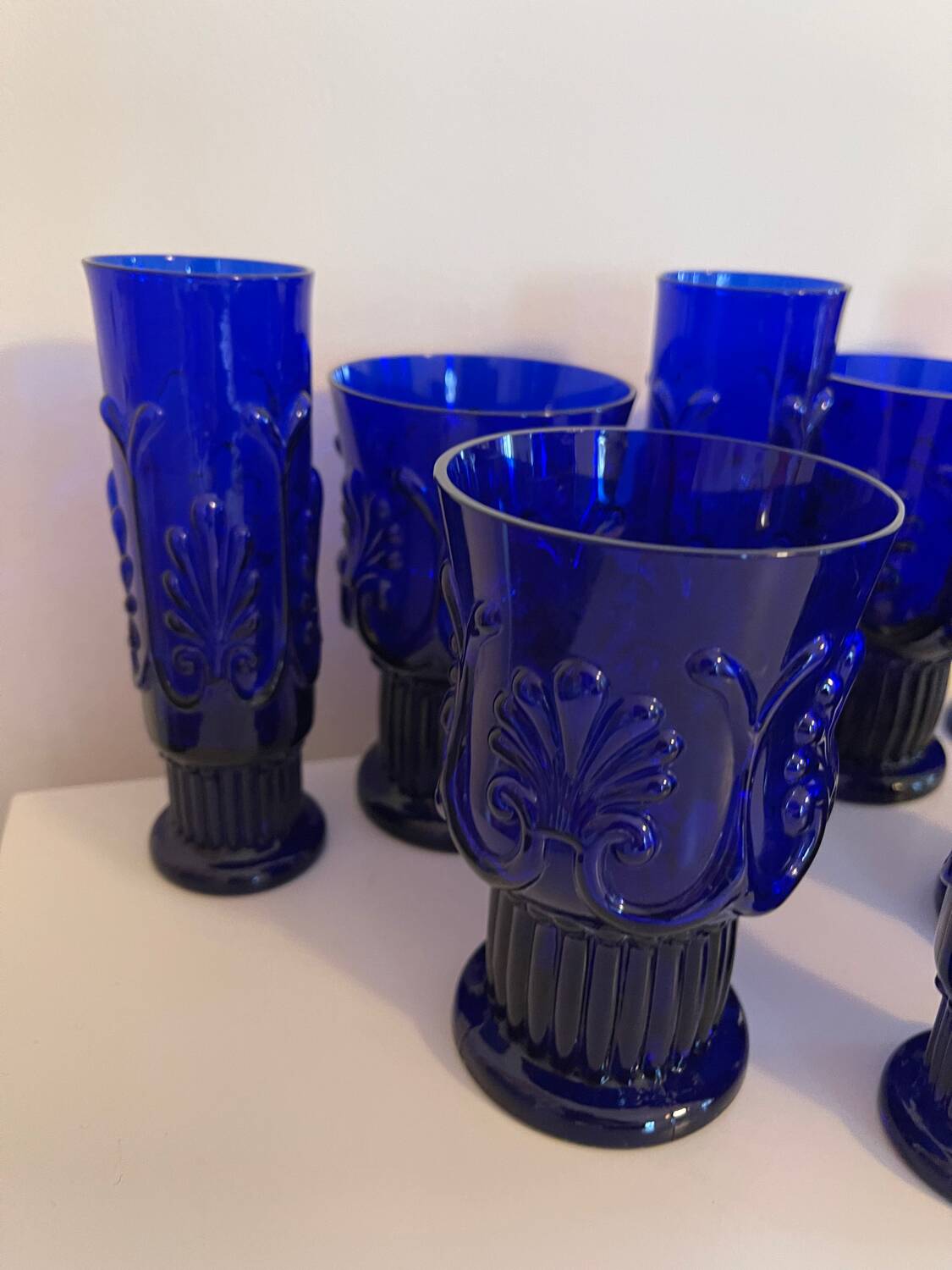 Pilgrim Cobalt Blue Glasses